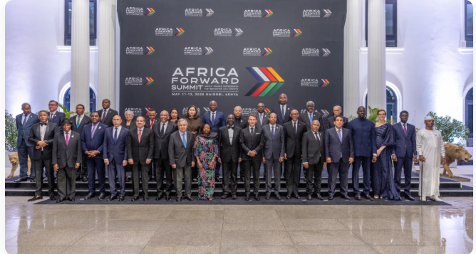The second day of the Africa Forward Summit at KICC features discussions on financial system reform, peace, and artificial intelligence.